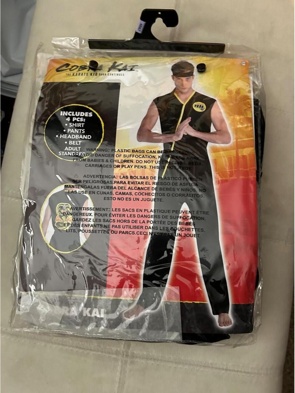 Cobra Kai Adult Karate Costume